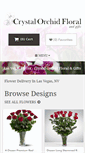 Mobile Screenshot of crystalorchidfloral.com